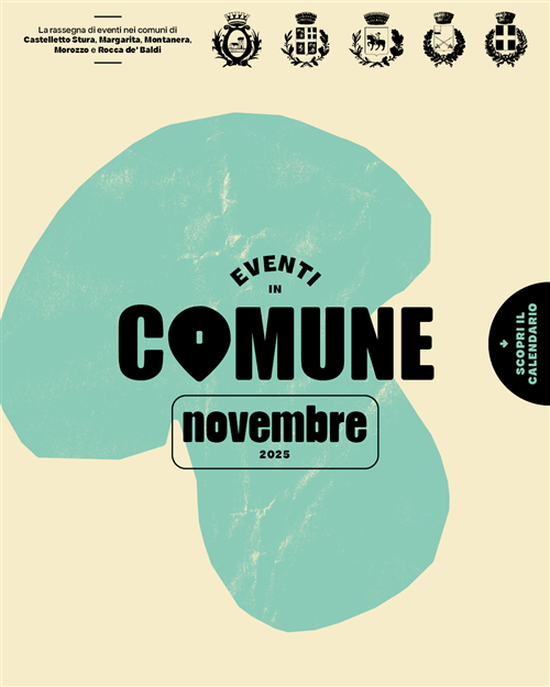 Eventi novembre 2025: nel Comune e nei comuni limitrofi