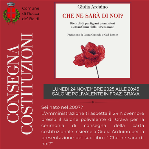 Consegna della Costituzione della Repubblica Italiana alla leva 2007