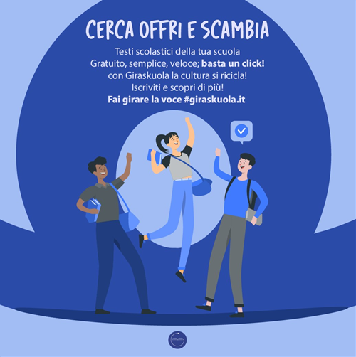 GIRASKUOLA il modo più semplice e veloce di scambiare libri e materiale scolastico