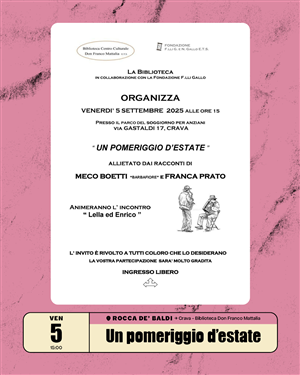 Un pomeriggio d'estate