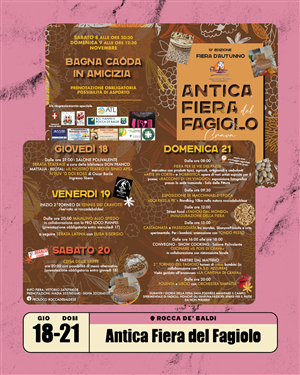 13° Fiera d'autunno - Antica fiera del fagiolo