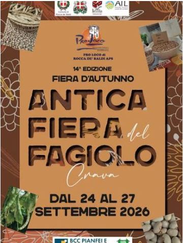 14° Fiera d'autunno - Antica fiera del fagiolo